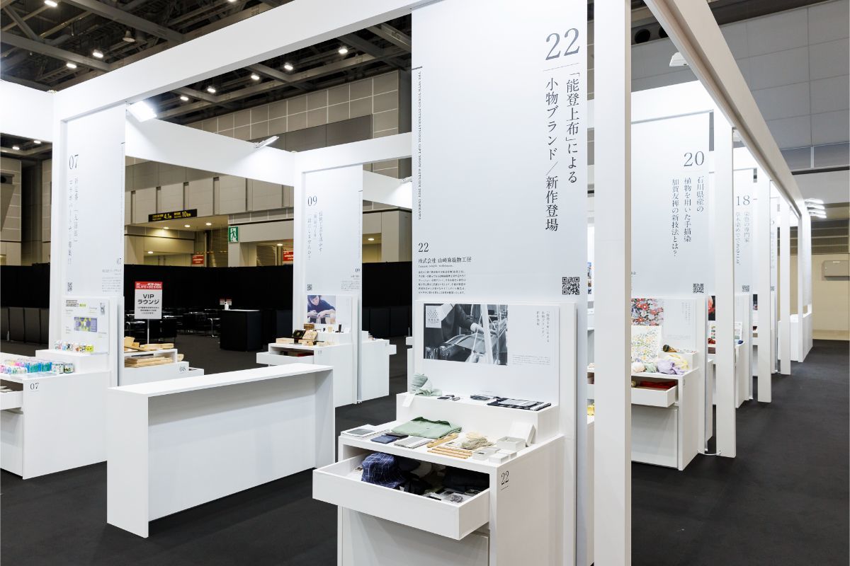 石川県ブース｜展示会ブースデザイン装飾｜ギフトショー｜インテリアライフスタイル展｜スーパーペンギン