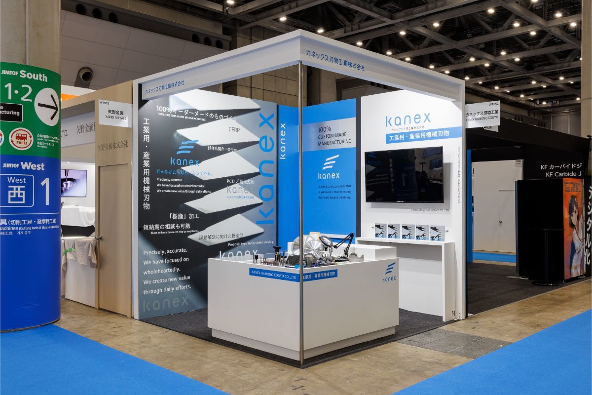 JIMTOF｜展示会ブースデザイン装飾｜日本国際工作機械見本市｜スーパーペンギン