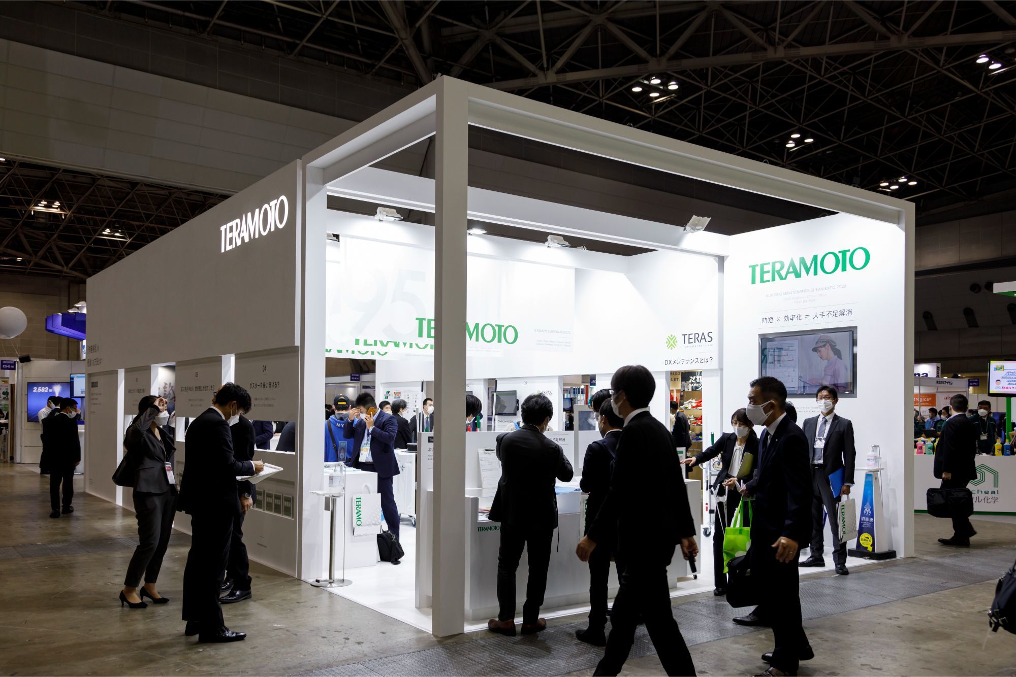 ビルメンヒューマンフェア｜展示会ブースデザイン装飾｜スーパーペンギン