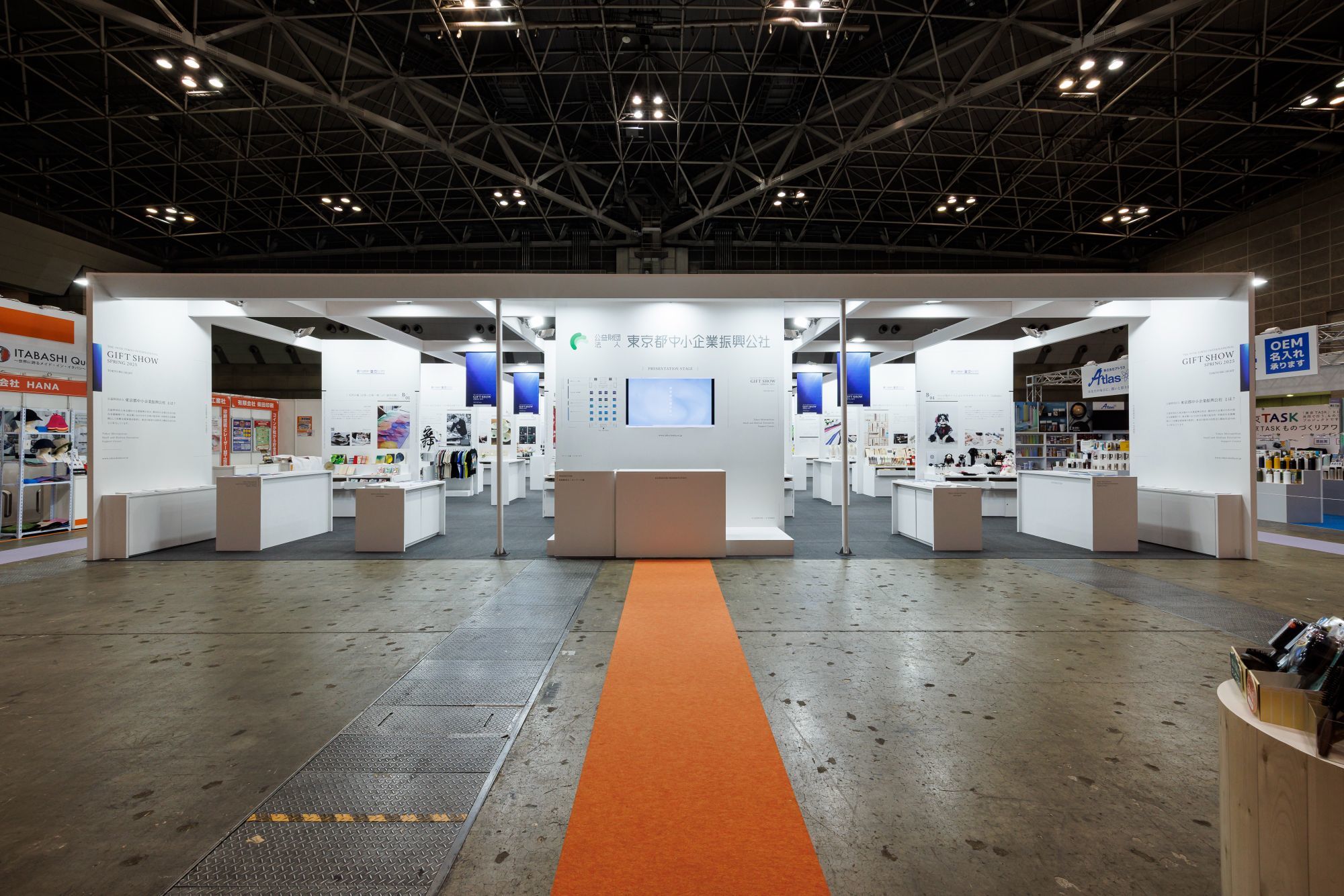 ギフトショー｜展示会ブースデザイン装飾｜インテリアライフスタイル展｜スーパーペンギン｜地方創生・販路開拓・中小企業支援