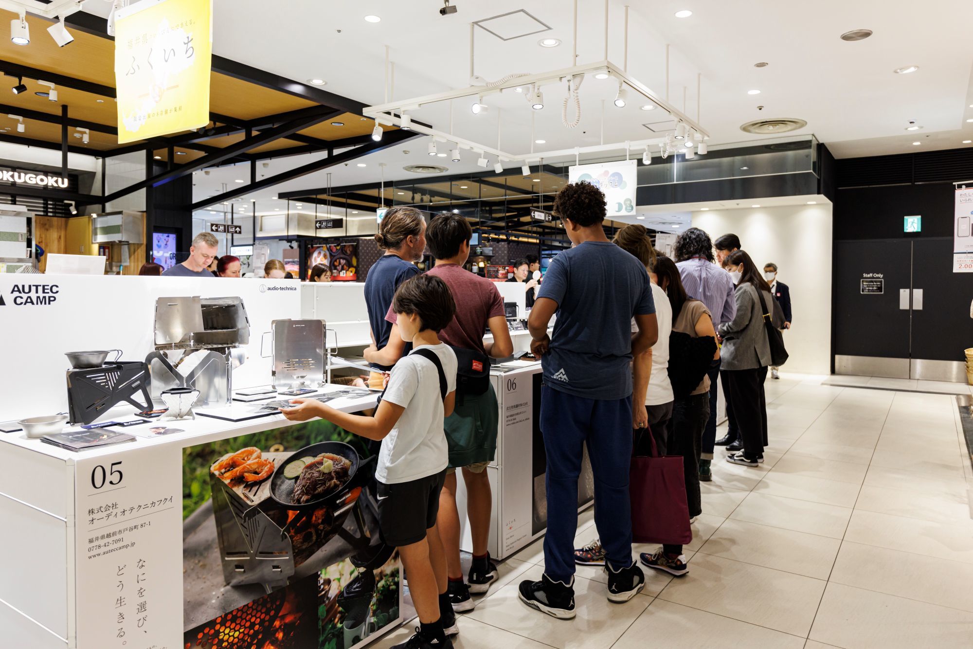 福井県ポップアップ｜イベントデザイン｜スーパーペンギン｜上野マルイ