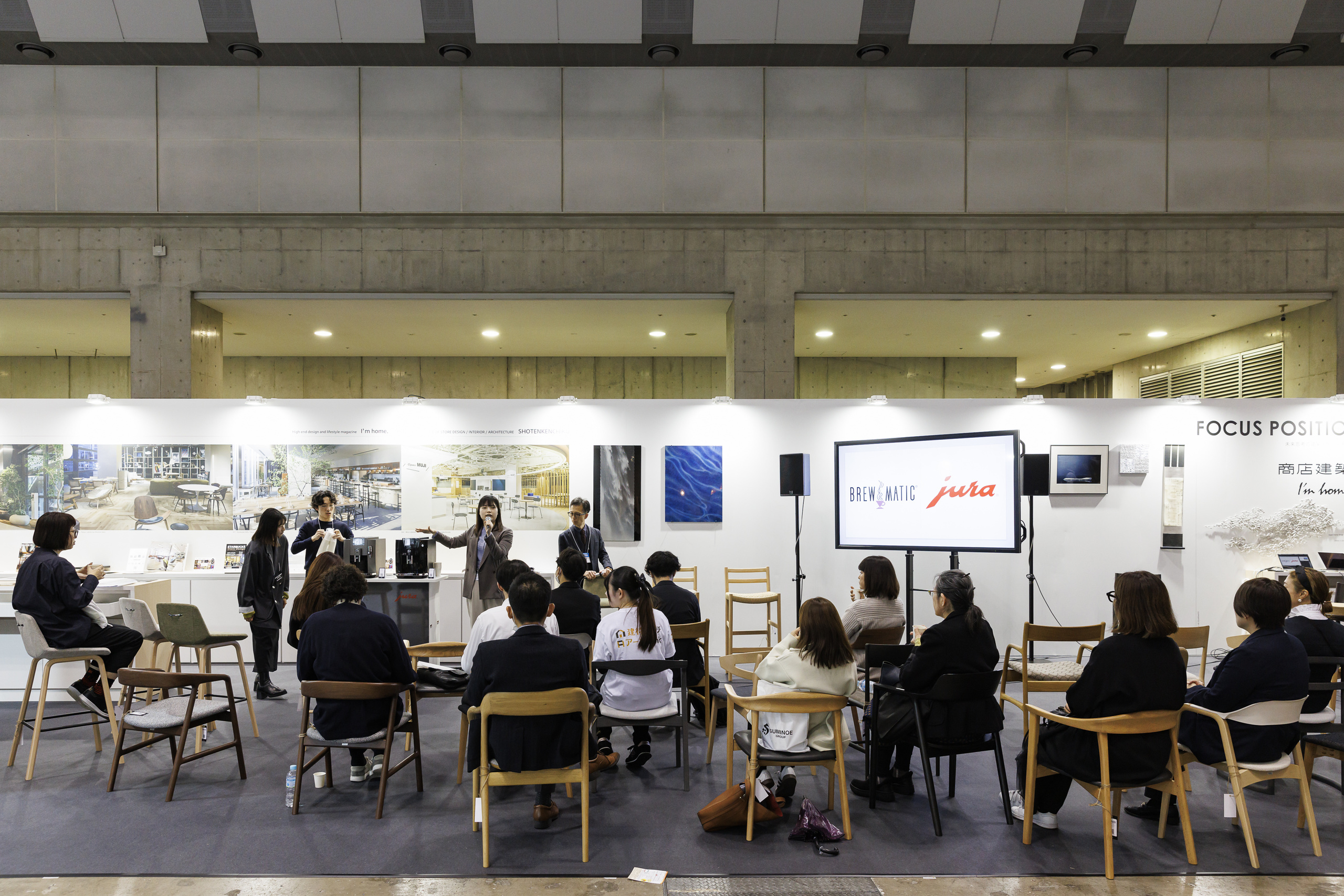 ジャパンホームショー｜展示会ブースデザイン装飾｜スーパーペンギン｜JAPANTEX｜リフォーム産業フェア｜建材・内装系展示会