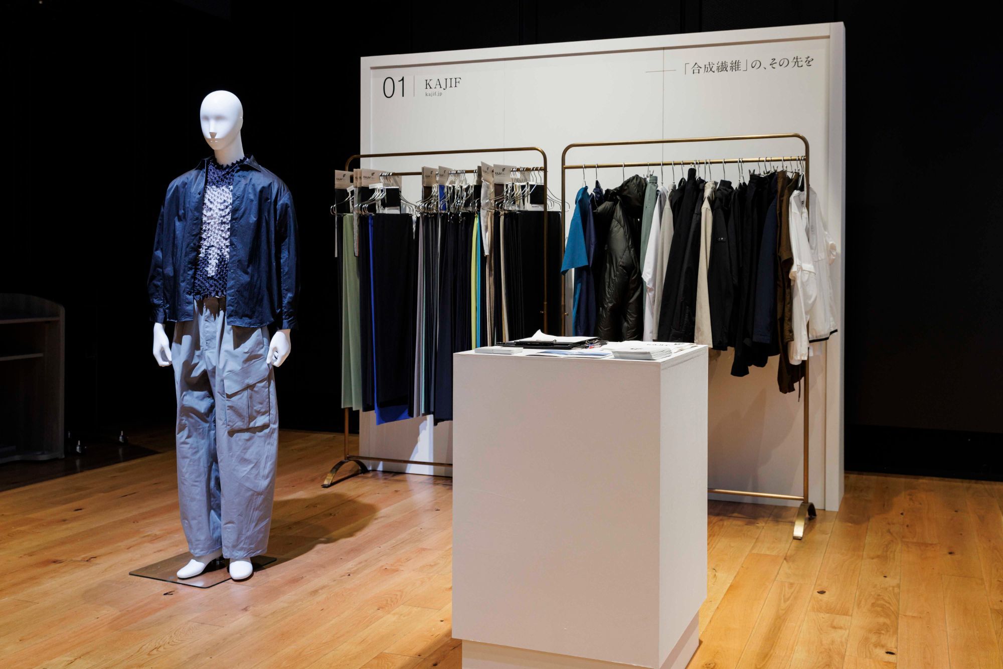 100INSPIRATIONS/ISHIKAWA｜展示会ブースデザイン装飾｜WITH-HARAJUKU HALL｜アパレル系展示会｜ファッション・繊維系展示会